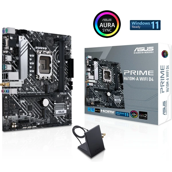 ASUS PRIME H610 WIFI D4 Intel H610 - Základné dosky - Obrázok VS32000701
