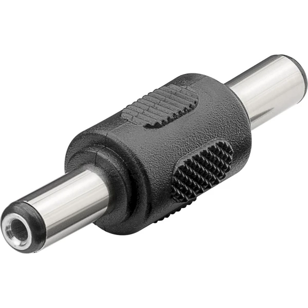 PremiumCord DC 5,5mm/DC 5,5mm redukcia čierna - Káble a redukcie - Hlavný obrázok