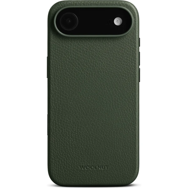 Woolnut MagSafe kožený kryt iPhone Air tmavo zelený - Puzdra - Obrázok VSLH000K01