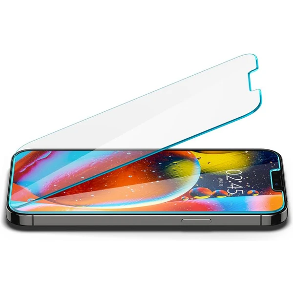 Spigen tR Slim HD ochranné sklo iPhone 17e/16e/14/13 Pro/13 číre - Ochranné fólie a sklo - Obrázok VSS5300401