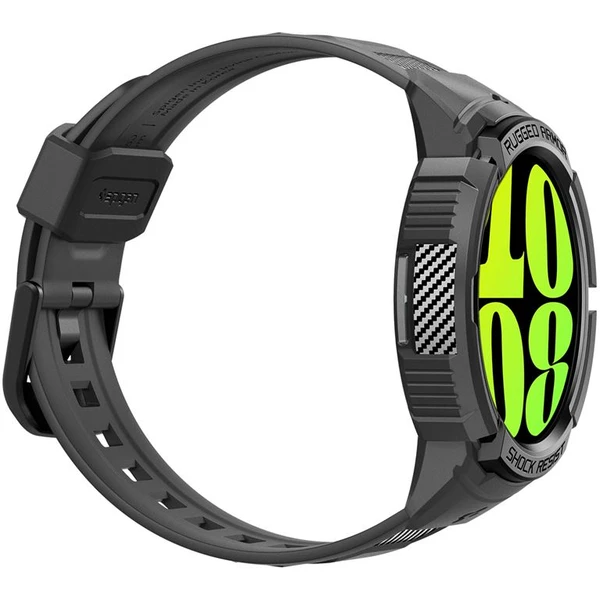 Spigen Rugged Armor Pre púzdro Samsung Galaxy Watch6 44mm čierne - Puzdra - Obrázok VSV3000N01