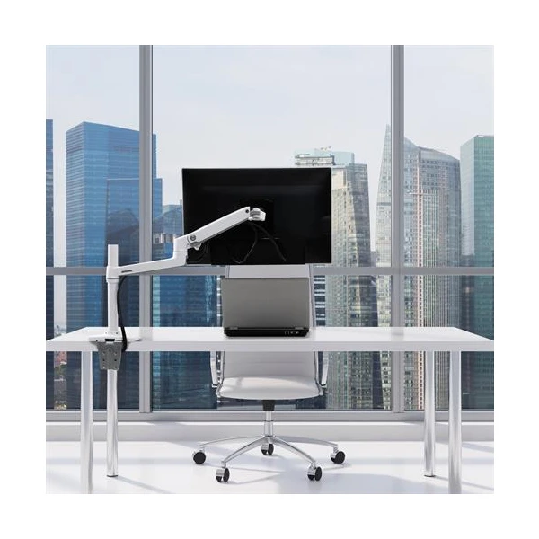 Ergotron LX Stolové rameno pre 1 monitor 32' biele - Držiaky pre obrazovky - Obrázok VTMB100501