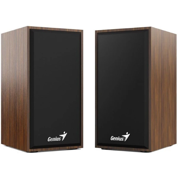 Genius SP-HF180 drevené reproduktory 2.0 hnedé - Reproduktory - Hlavný obrázok
