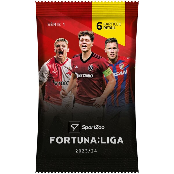 Futbalové karty SportZoo Retail Balíček FORTUNA:liga 2023/24 - 1. séria