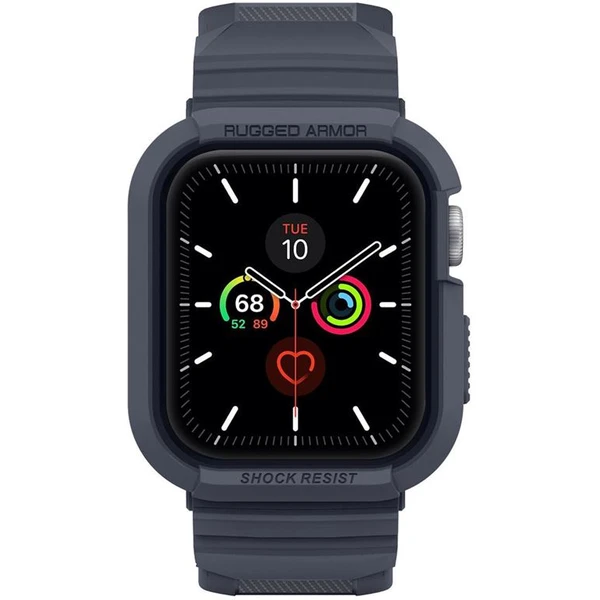 Spigen Rugged Armor Pro remienok s puzdrom Apple Watch 44/45mm sivý - Remienky - Obrázok VTPJF00101