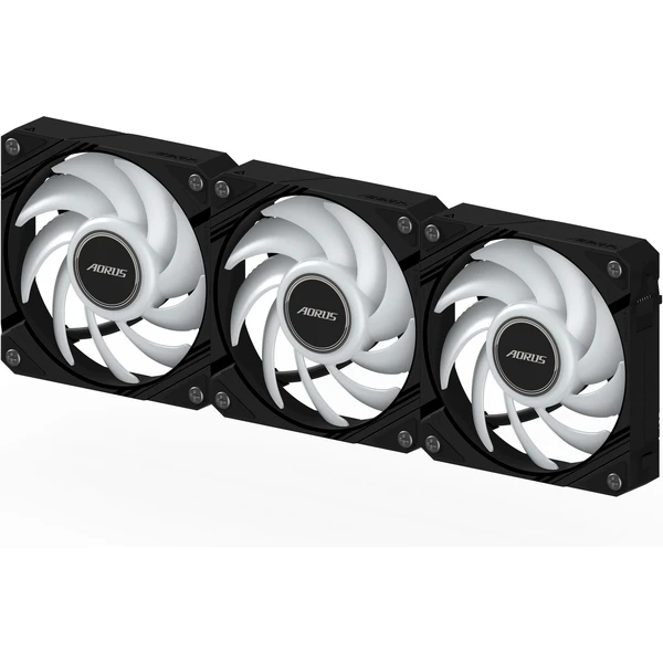 GIGABYTE AORUS EZ CHAIN ??FAN 120 (3-Pack) - Ventilátory pre PC - Obrázok VU5H000K01