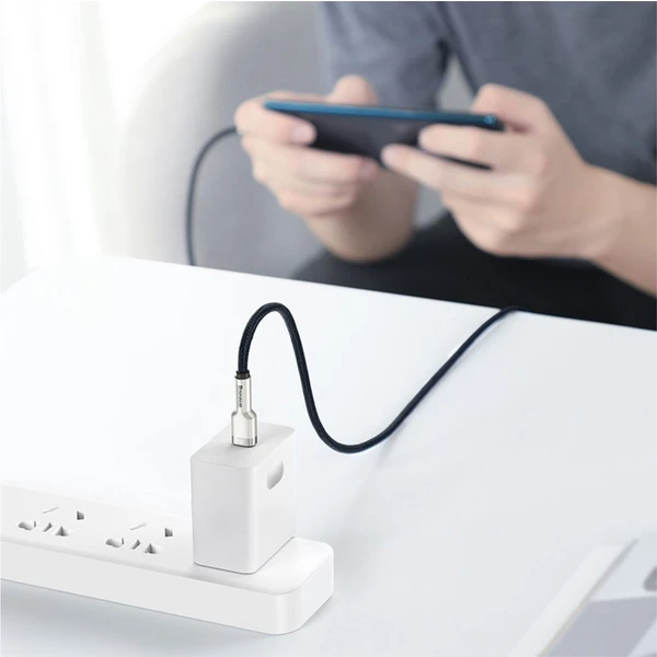Baseus Cafule USB-C/USB-C nabíjací kábel 100W 1m čierny - Káble a redukcie - Obrázok VUKGF00101