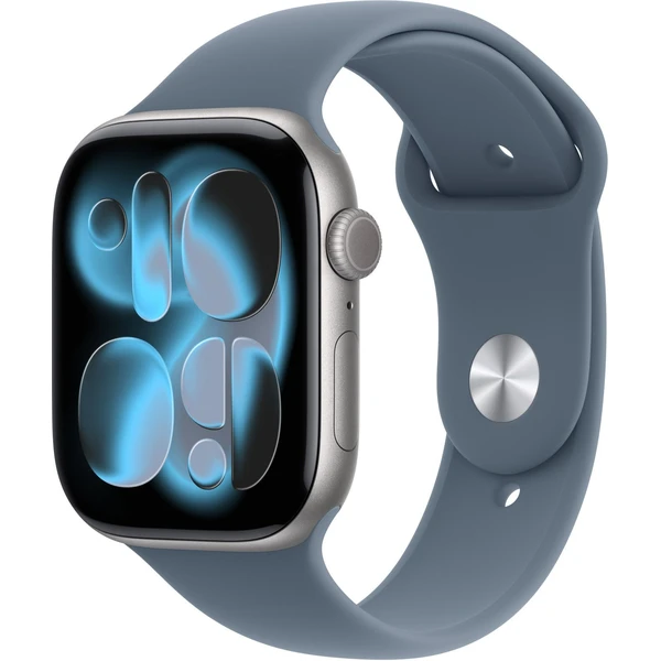 Apple Watch 49/46/45/44mm oceľovo modrý športový remienok M/L - Remienky - Hlavný obrázok