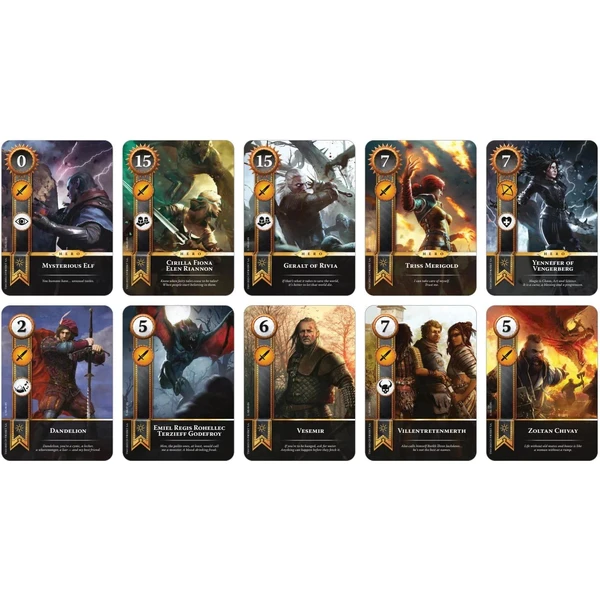 Gwent Legendary Ballad Nilfgaard balíček kariet (EN) - Kartové hry - Obrázok VV2M000K01
