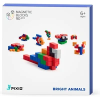 PIXIO Bright Animals magnetická stavebnica - Inteligentné hračky