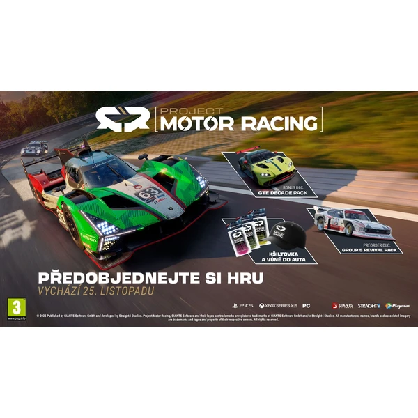 Darček k hre Project Motor Racing - vôňa - Darčeky - Hlavný obrázok