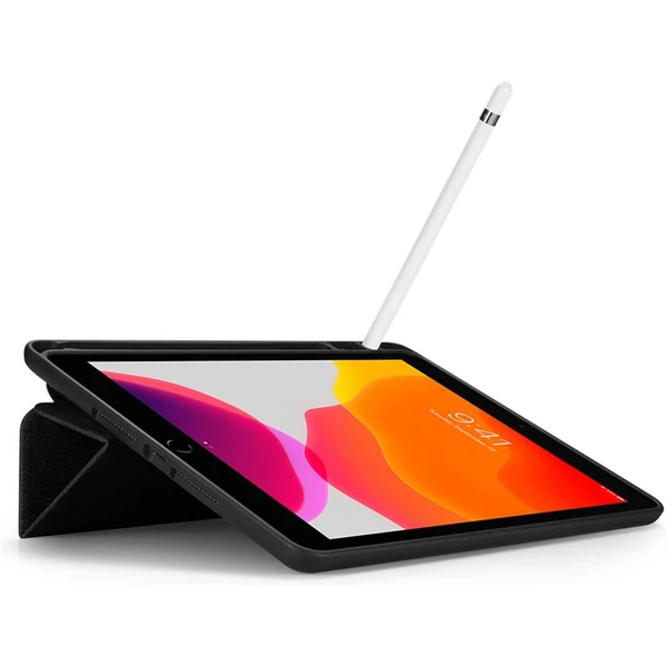 Spigen Urban Fit Apple iPad 10.2" (21/20/19) čierne - Puzdra - Obrázok VWD5000O01