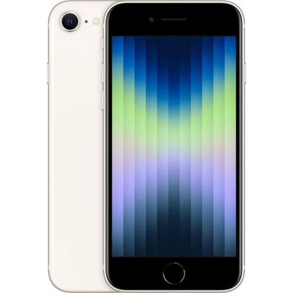 Apple iPhone SE (2022) 256GB hviezdne biela (Kategória B) - Mobilné telefóny - Hlavný obrázok
