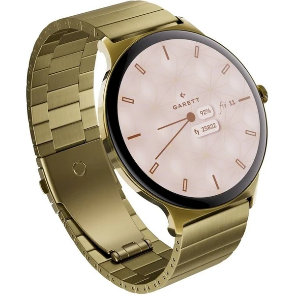Garett Smartwatch Verona 2 Solid steel, zlatá - Inteligentné hodinky - Obrázok VX2J000K01