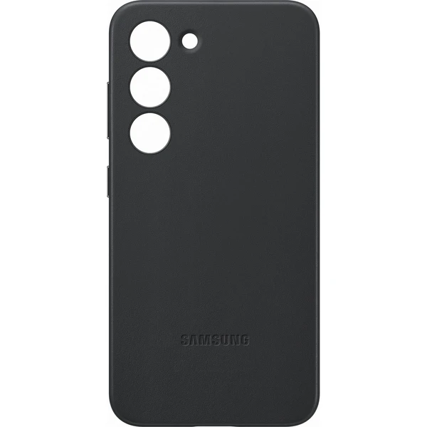 Samsung Leather Case Galaxy S23 black - Puzdra - Obrázok VXO0G00101