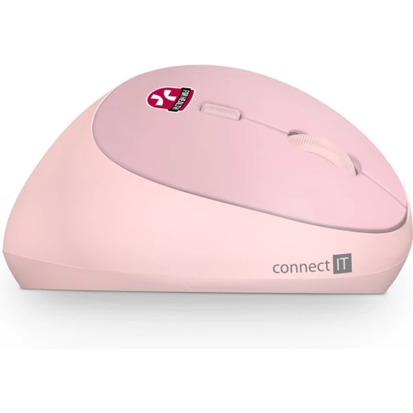 CONNECT IT FOR HEALTH LADIES ergonomická vertikálna myš ružová - Myši - Hlavný obrázok