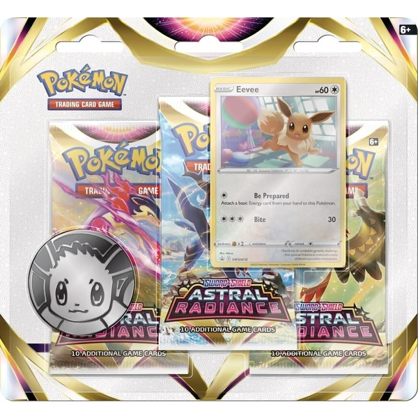 Pokémon TCG: SWSH10 Astral Radiance - 3 Blister Booster - Pokémon karty - Obrázok VYPA100501
