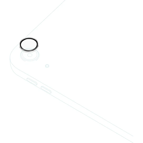Epico Glass ochrana šošoviek fotoaparátu iPad Air 10,9” (A14-M1)/Air 11” (M2-M4)/Air 13” (M2-M4) - Ochranné fólie a sklo - Obrázok VZMJ000K01