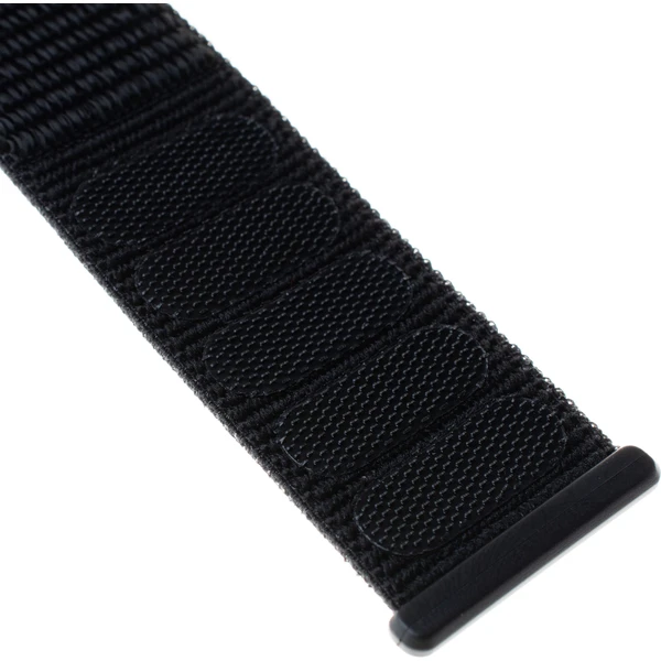 FIXED Nylon Strap nylonový opasok pre Apple Watch 42/44/45mm čierny - Remienky - Obrázok W02DF00101