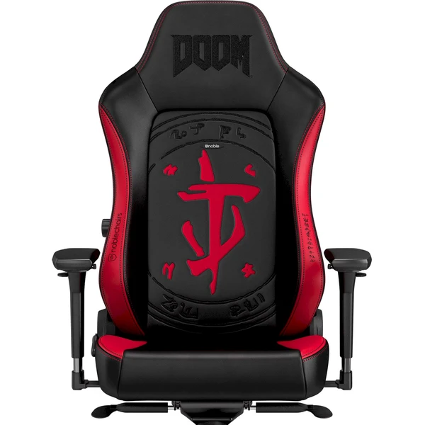 noblechairs HERO Doom Edition herné kreslo čiernočervené - Počítačové stoličky - Obrázok W08A000P01