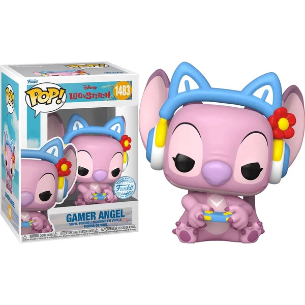 Funko POP! #1483 Disney: Lilo & Stitch - Gamer Angel (Special) - Funko POP! - Hlavný obrázok
