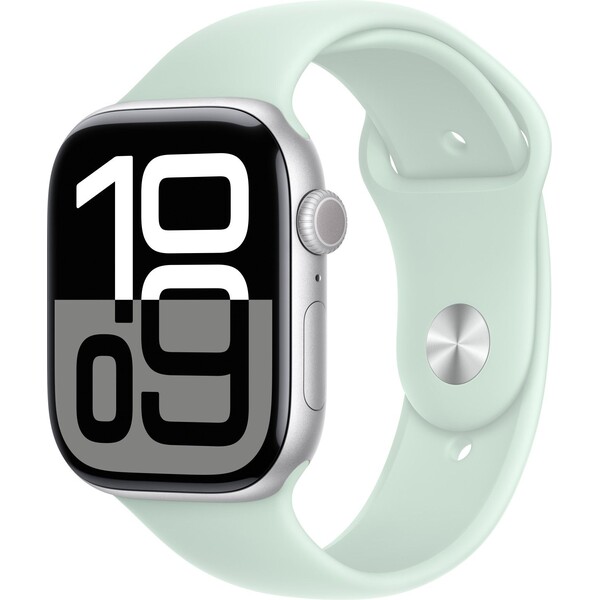 E-shop Apple Watch 49/46/45/44mm akvamarínový športový remienok M/L