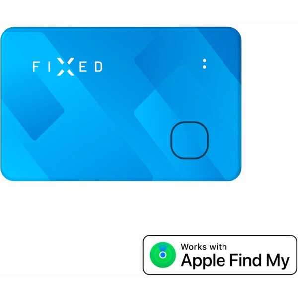 FIXED Tag Card smart lokátor s podporou Find My modrý