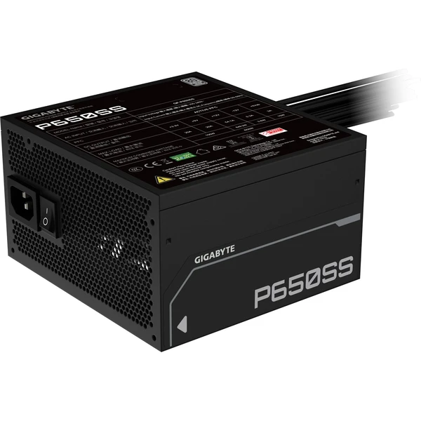 GIGABYTE P650SS Silver 650W čierny - Zdroje - Obrázok W0ZF000N01