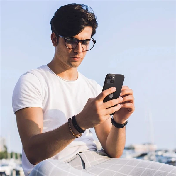 Spigen Glass tR EZ Fit Optik Pro 2 Pack tvrdené sklo na fotoaparát iPhone 15/15 Plus/14/14 Plus čern - Ochranné fólie a sklo - Obrázok W119000601