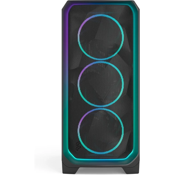 Fractal Design Meshify 3 Ambience Pro RGB Black TG - Počítačové skrine - Obrázok W12G000J01