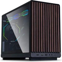 Lian Li A3-mATX Wood Edition Tvrdené sklo čierna - Počítačové skrine