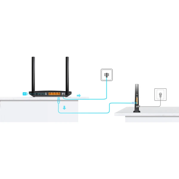 TP-Link Archer VR400 Wi-Fi 5 smerovač čierny - Wi-Fi routery - Obrázok W17U000501