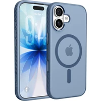 Belkin SheerForce Grip MagSafe kryt iPhone 17 námornícky modrý - Puzdra