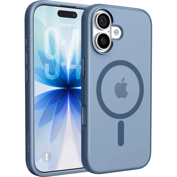 Belkin SheerForce Grip MagSafe kryt iPhone 17 námornícky modrý - Puzdra - Hlavný obrázok