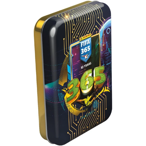 Futbalové karty Panini FIFA 365 2024/2025 Adrenalyn plechová krabička (pocket) - Futbalové karty - Hlavný obrázok