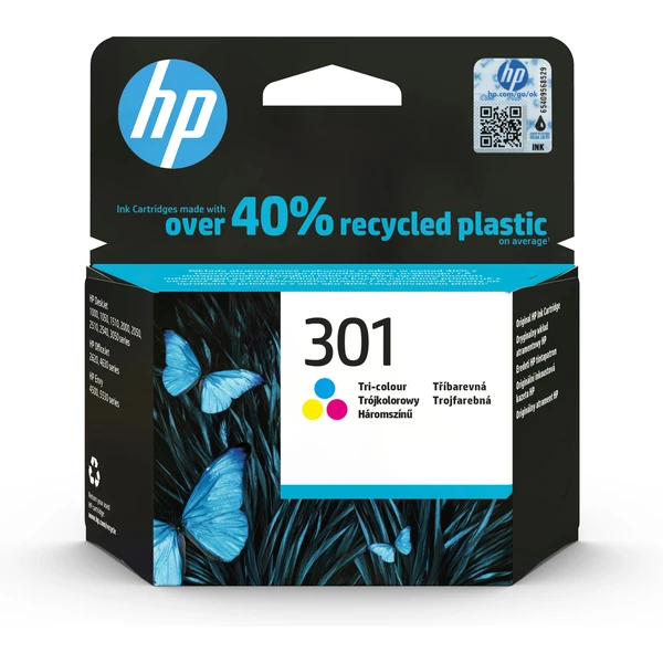HP CH562EE č. 301 Viacfarebná originálna - Cartridge - Hlavný obrázok