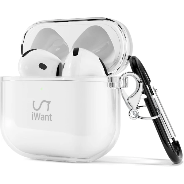 iWant puzdro pre AirPods 4/4 (ANC) transparentné - Puzdra - Obrázok W1XD000J01