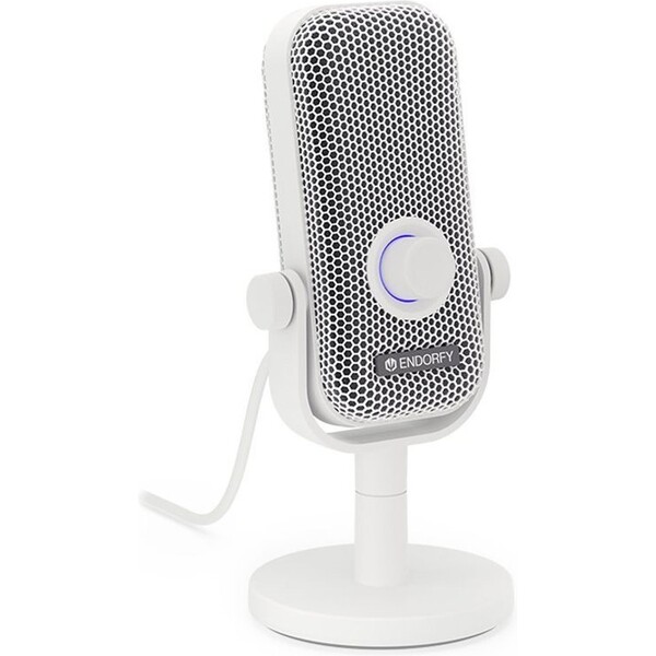 Endorfy Solum Voice S Onyx streamovací mikrofón biely