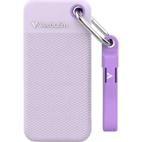Verbatim Pocket SSD 1TB USB-C fialová/biela - SSD