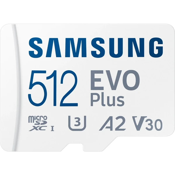Samsung EVO Plus microSDXC 512GB + SD adaptér - Pamäťové karty - Hlavný obrázok
