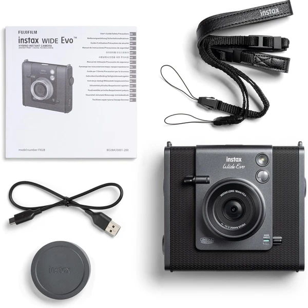 Fujifilm Instax Wide EVO čierny - Fotoaparáty - Obrázok W29C000K01