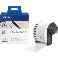 Brother DK-N55224 nelepivá páska čierna na biele 54 mm - Pásky pre štítkovače