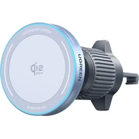 UGREEN Magflow MagSafe/Qi 2.2 25W držiak do auta s nabíjaním svetlo modrý - Držiaky