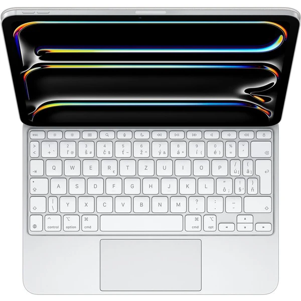 Apple Magic Keyboard (2024) iPad Pro 11" klávesnica SK biela - Puzdra s klávesnicou - Obrázok W2Q5000L01