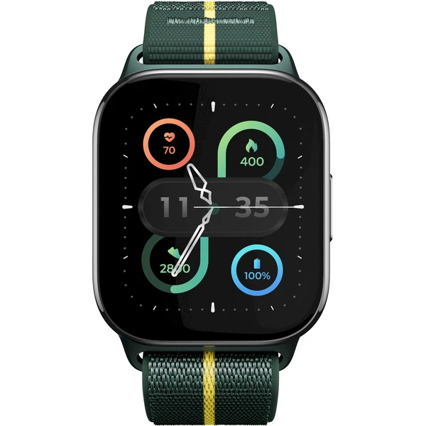 Motorola Moto Watch Fit šikovné hodinky čierne/zelené - Inteligentné hodinky - Obrázok W2SK000K01