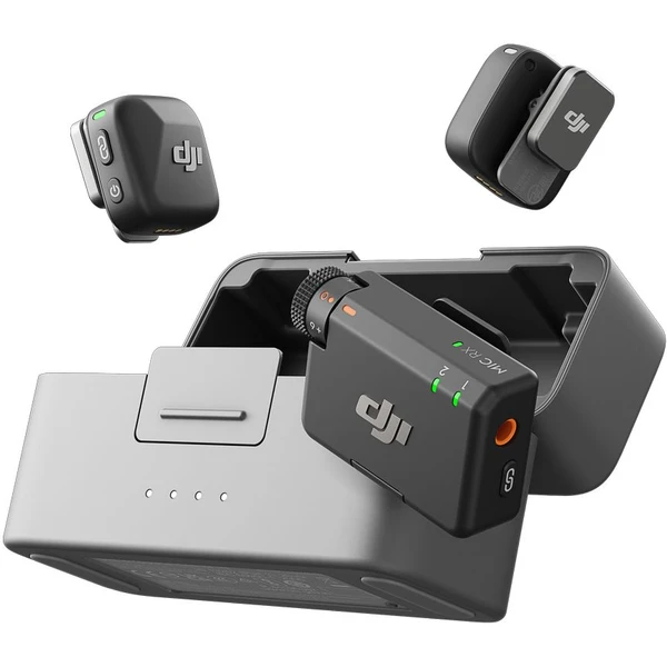 DJI Mic Mini (2 TX + 1 RX + nabíjacie púzdro) - Mikrofóny - Hlavný obrázok