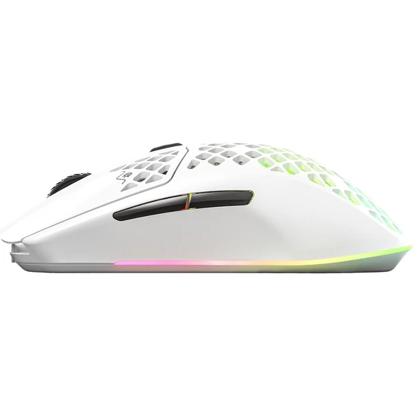 SteelSeries Aerox 3 Snow Wireless (2022) herná myš biela - Myši - Obrázok W2Z7300401