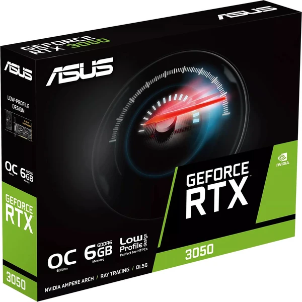 ASUS NVIDIA GeForce RTX 3050 LP BRK 6G - Grafické karty - Obrázok W316000J01