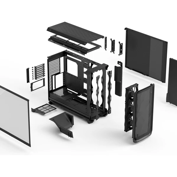 Fractal Design Meshify 3 XL Black TG Light Tint - Počítačové skrine - Obrázok W32G000J01
