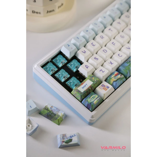 Varmilo Sword68 Kailh Prestige Voice (US) Monet - Klávesnice - Obrázok W36F000L01